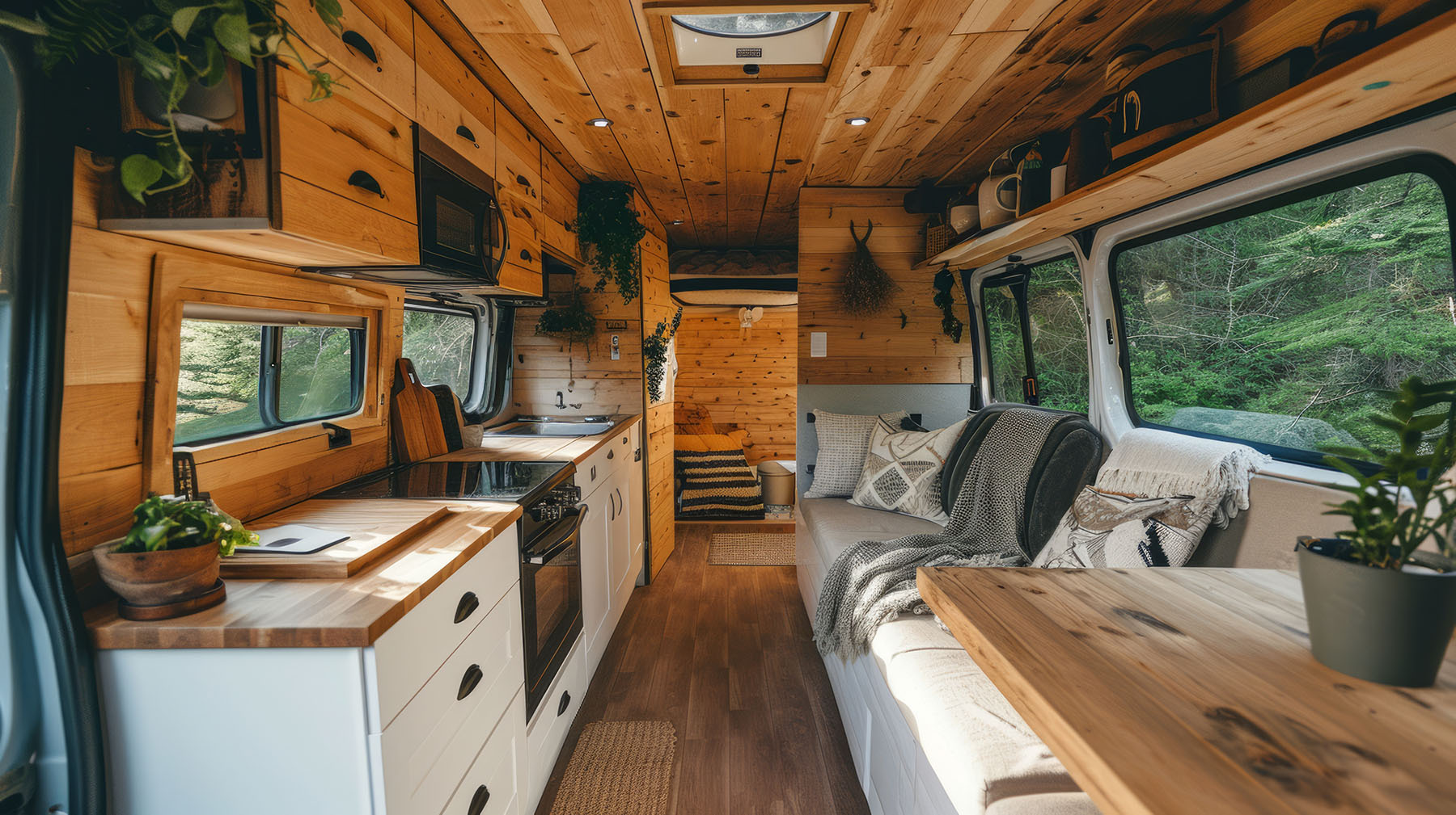 schoolbus converted to camper