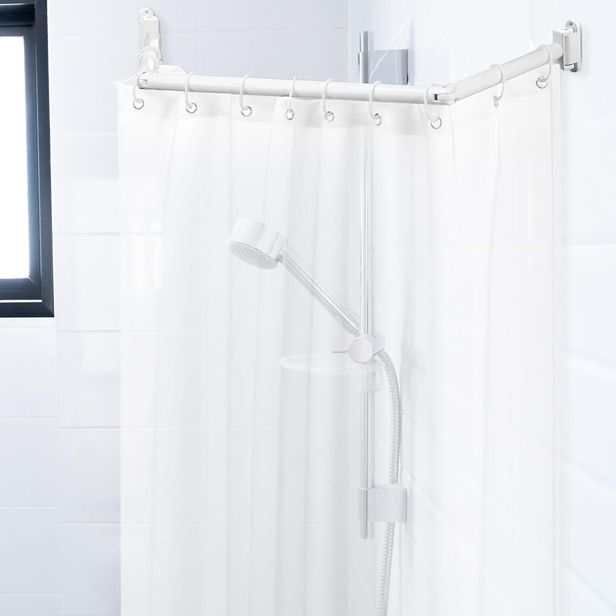 RV shower curtain conversion kit