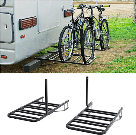 Camco RV ladder mount bike rack